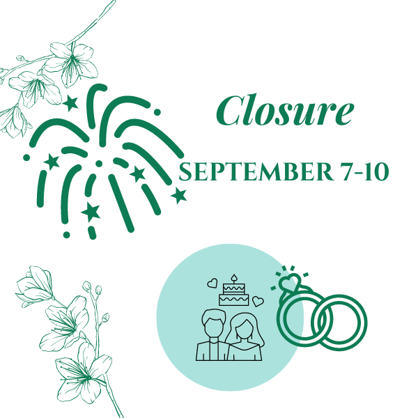 September Closure