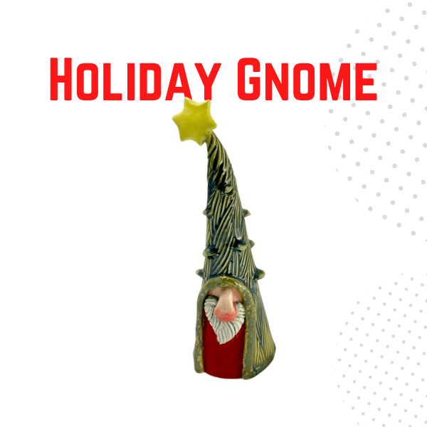 Holiday Gnome Hand Building