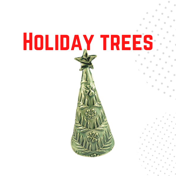 Christmas Trees Hand Building