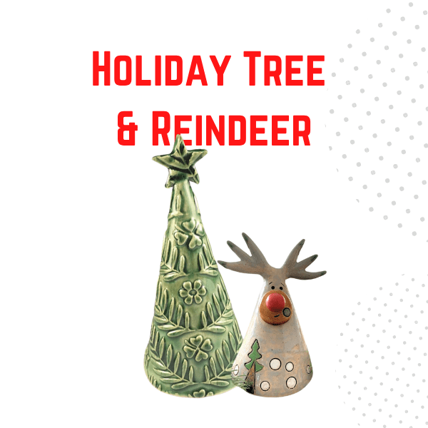 Kids Holiday Tree and Reindeer Class